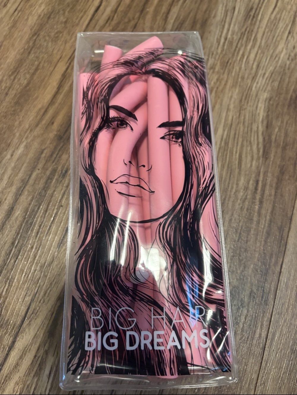 Big Hair Big Dreams Pink Foam Hair Rollers - Soft Styling Set